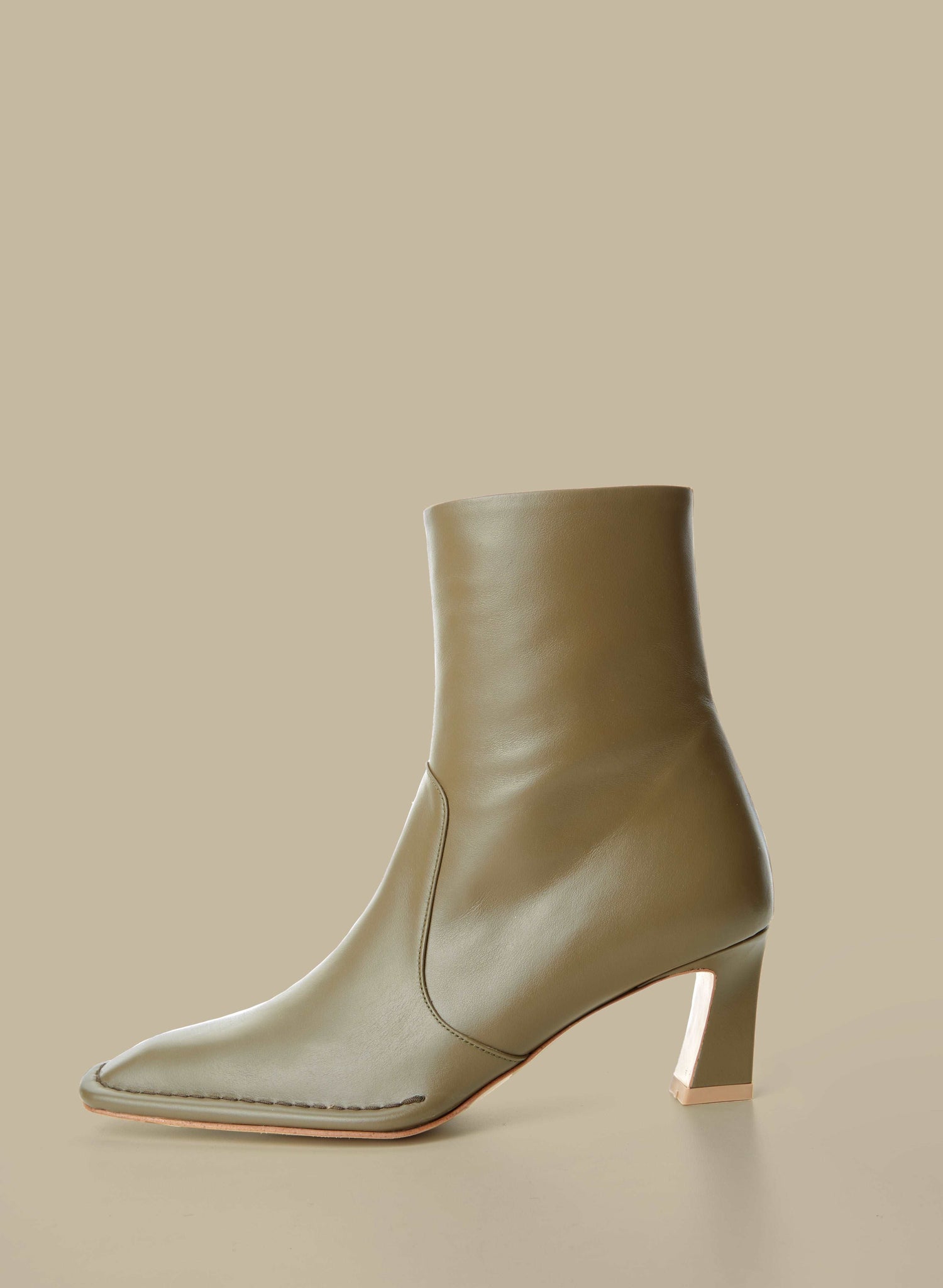 Calais Ankle Boots_olivegreen