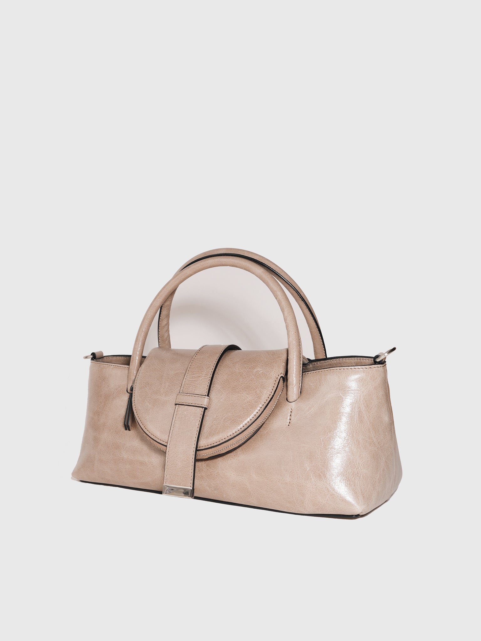 Cassel Soft Grayish Beige Tote Bag