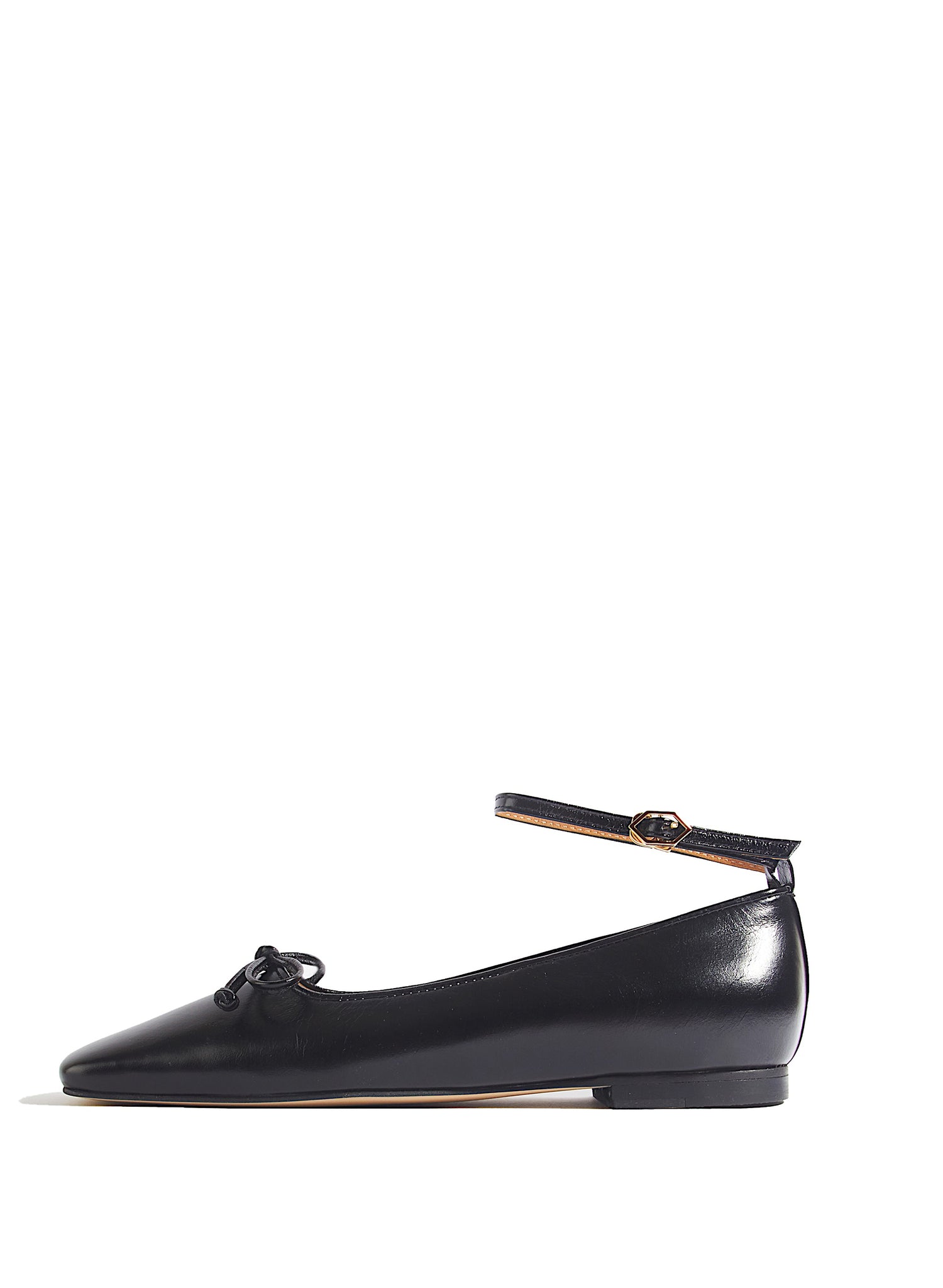 ballerina flat duck black