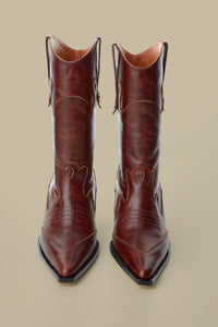Rennes Cowboy Boots_brown
