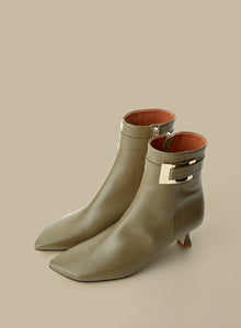 Metz Ankle Boots_olive green