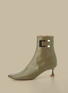 Metz Ankle Boots_olive green